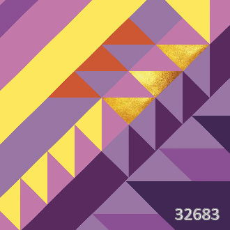 Kaleidoscope purple