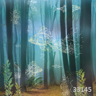 Underwater forest